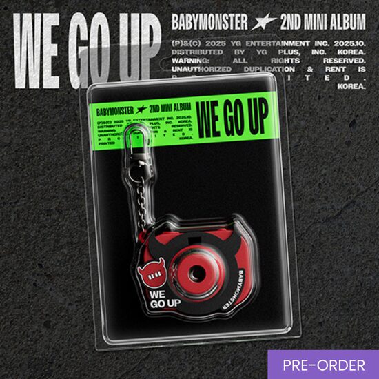 {PRE-ORDER} BABYMONSTER - 2nd Mini Album [WE GO UP] (Mini Beam Keyring Ver.)